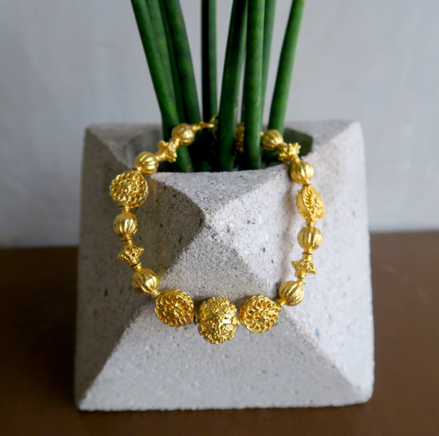 Buy Handmade Gold Bracelets Philippines AMAMI AMAMI Filipino Jewelry