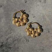 Lerida Crescent Earrings Gold