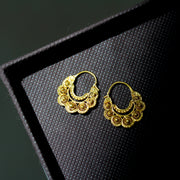 Philippine Gold Hoop Earrings