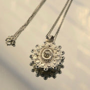 Silver Relikaryo Necklace