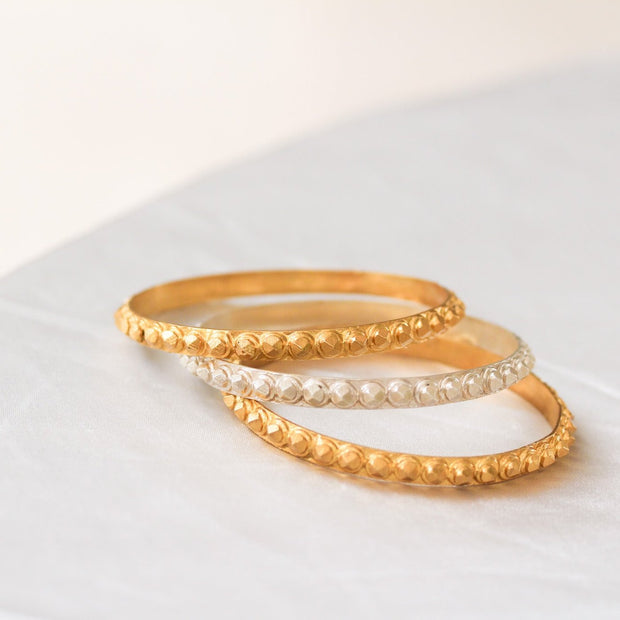 Gold Silver Bangles