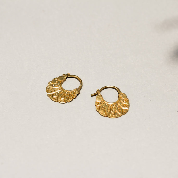 Pinatapi Gold Hoops AMAMI