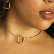 Pinatapatan Gold Necklace Worn