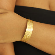 Ivatan Gold Bangle Bracelet