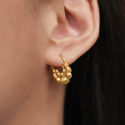 Aira Creolla Gold Earrings Amami PH Worn