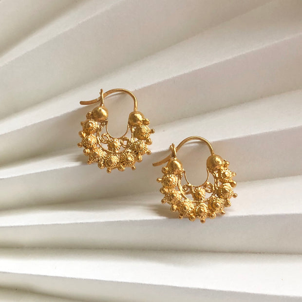 Fatima Creolla Gold Earrings