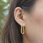 Rosita Quads Gold Earrings